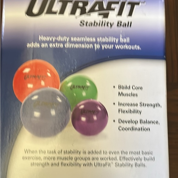 Stability Ball Set - Blue - Picture 3 of 4